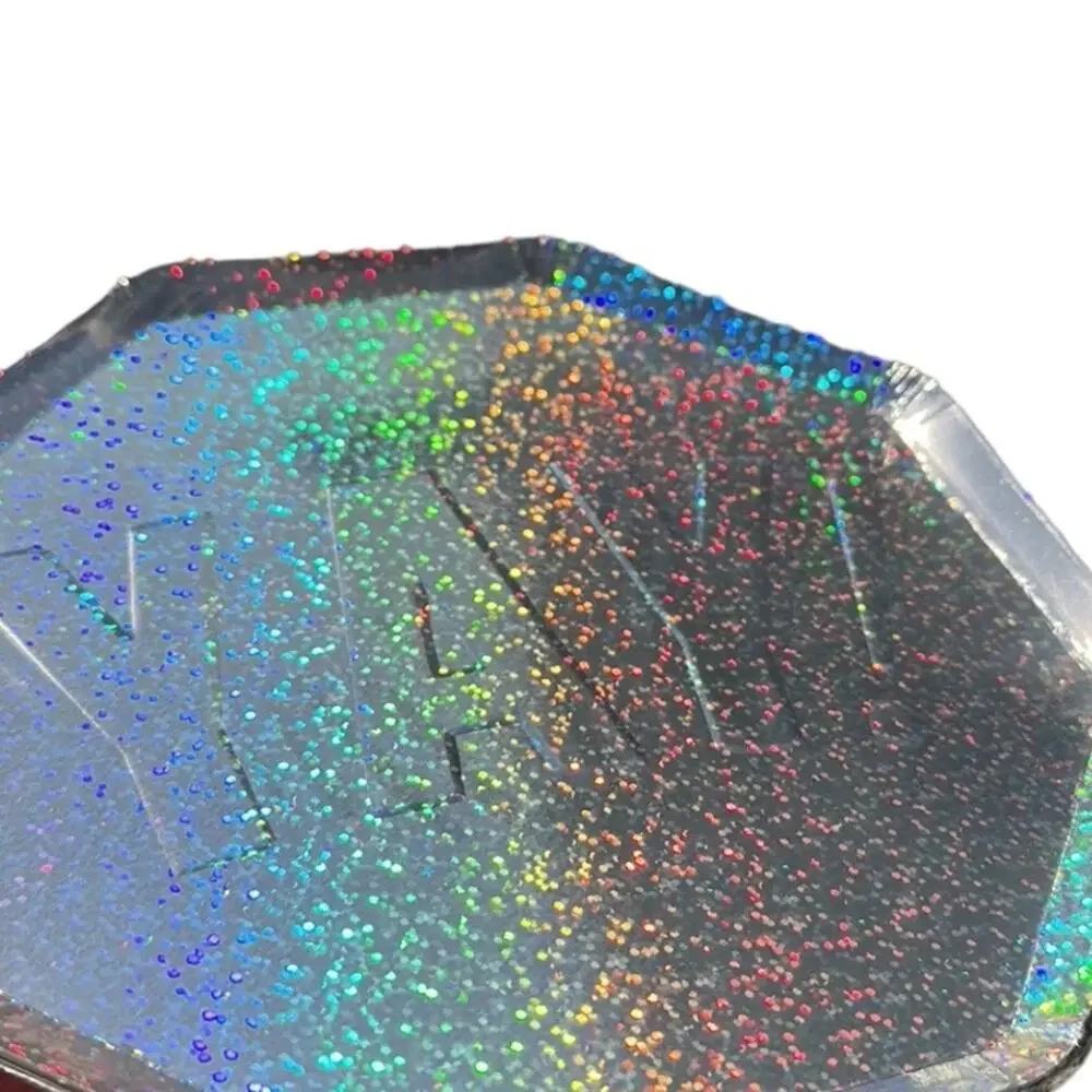 Meri Meri Party Supplies (16) Yay! Plates (16) Rainbow Fringe Silver Foil Napkin